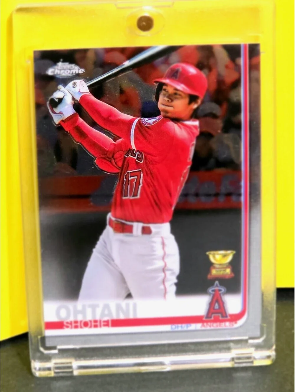 2019 Topps Chrome - Shohei Ohtani #1 RC Cup Encased Dodgers
